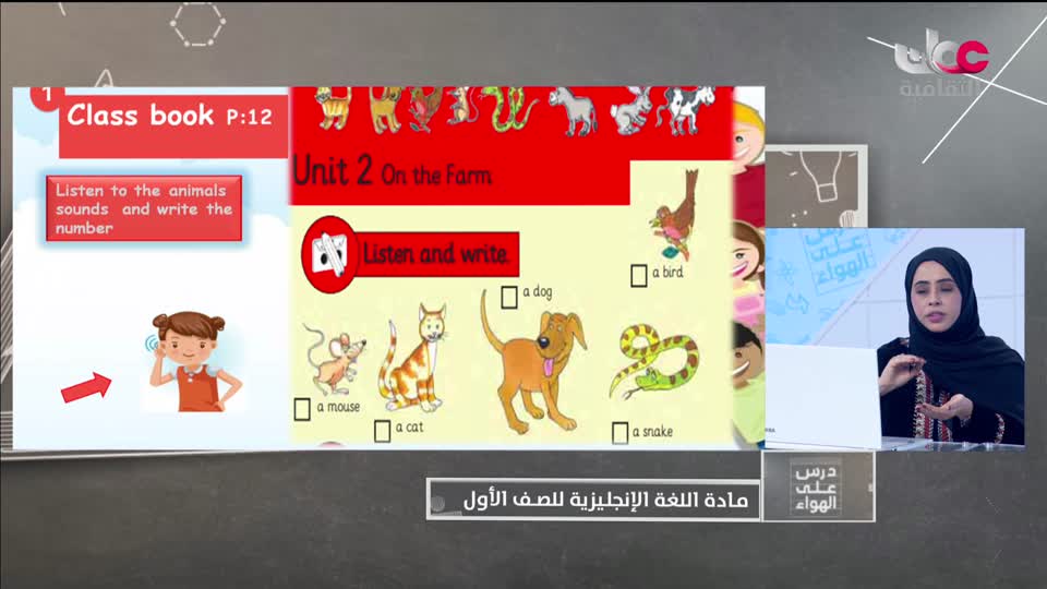 Show details- الصف الأول - الفصل الدراسي الثاني 2021-2022 - الثلاثاء 15 مارس 2022م - اللغة الإنجليزية