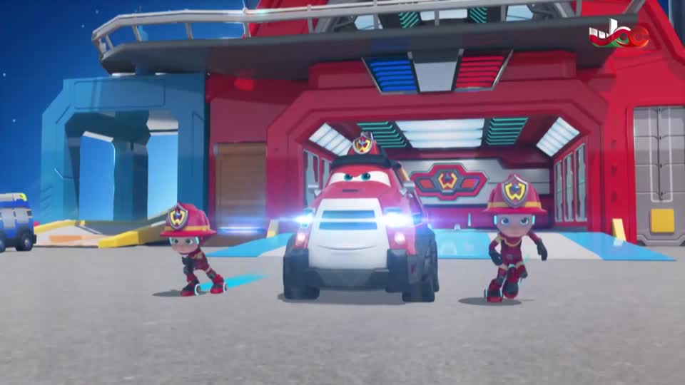 المسلسل الكرتوني - فريق اطفاء ورد - الحلقة 41