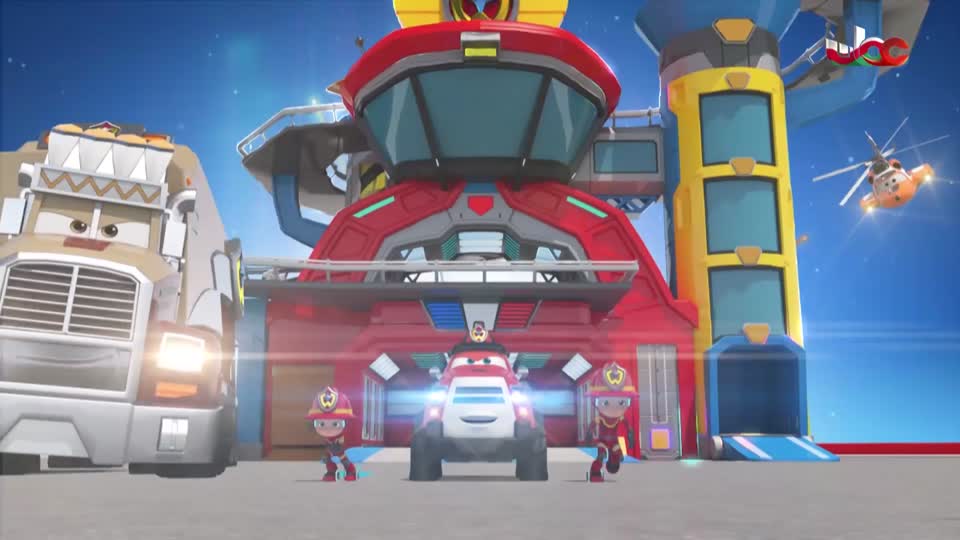 المسلسل الكرتوني - فريق اطفاء ورد - الحلقة 41