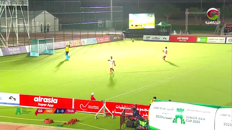الهند × تايلند - بطولة كأس آسيا للشباب للهوكي 2023