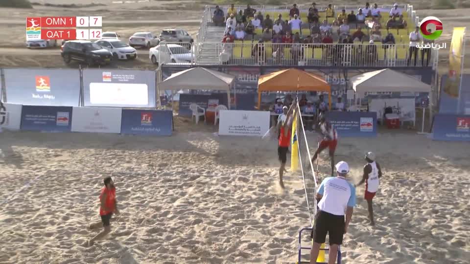 قطر 1 × عمان 1 (كرة الطائرة) - دورة الألعاب الشاطئية الثالثة - مسقط 2025