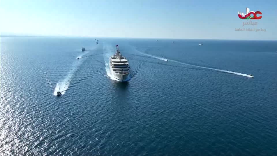 استعراض الأسطول البحري بمناسبة اليوم الوطني المجيد 2025 م