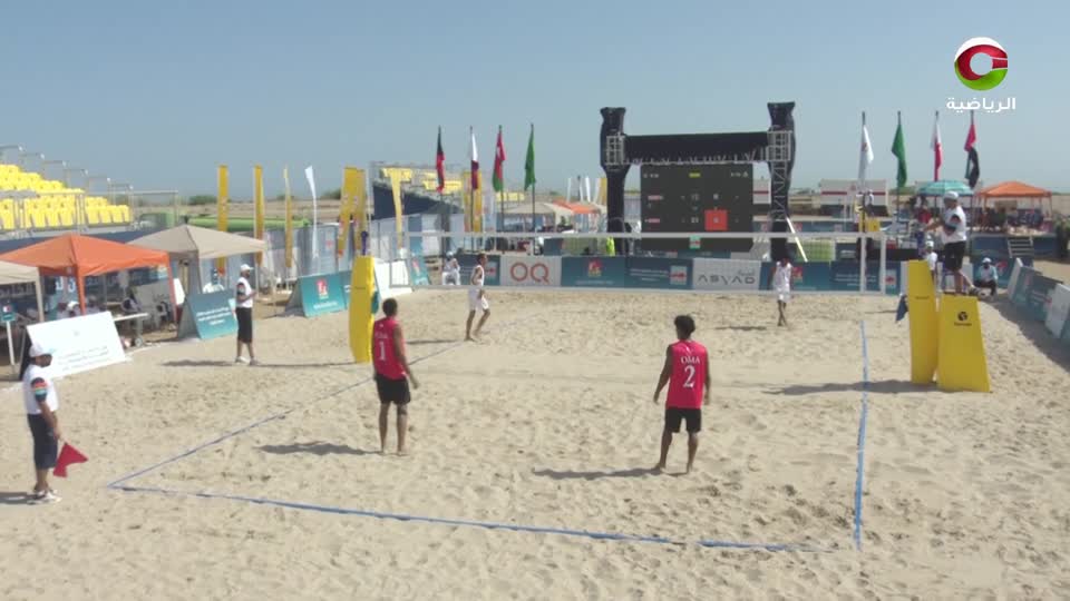 عمان 4 × البحرين 1 (كرة الطائرة) - دورة الألعاب الشاطئية الثالثة - مسقط 2025