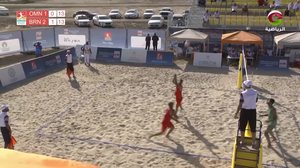 عمان 1 × البحرين 2 (كرة الطائرة) - دورة الألعاب الشاطئية الثالثة - مسقط 2025