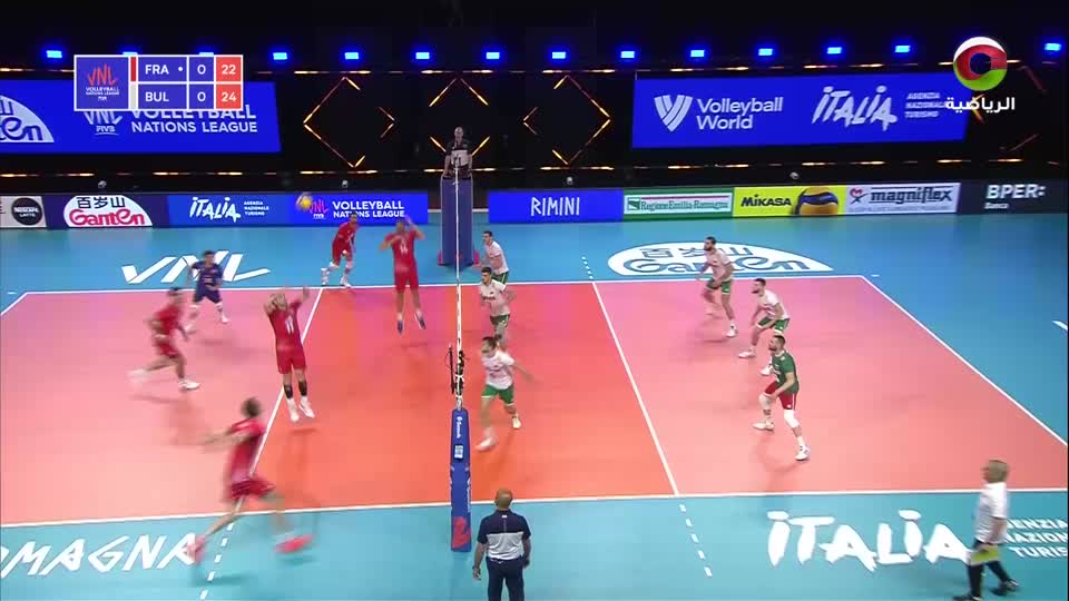 الأرجنتين × بلغاريا - دوري الامم لكرة الطائرة 2020