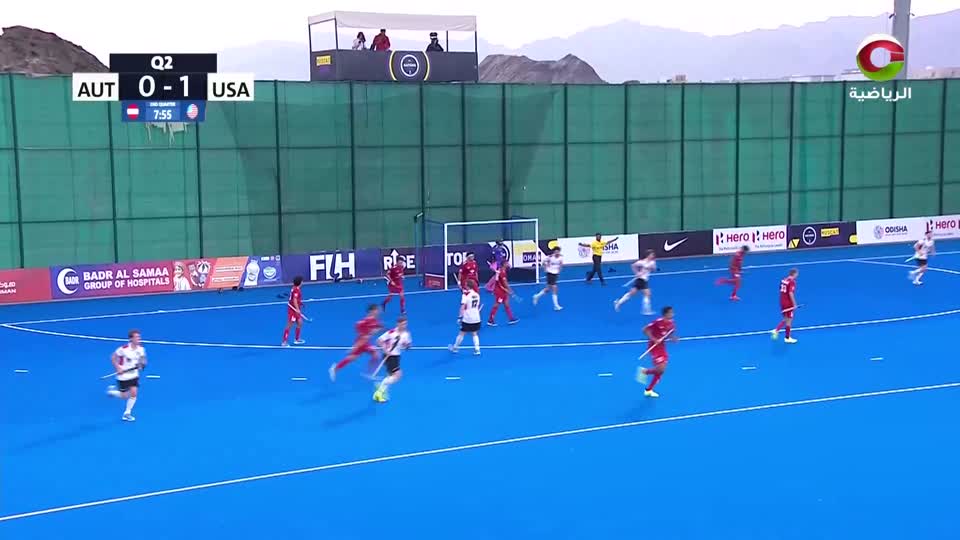 النمسا × أمريكا - بطولة كأس الأمم للهوكي - مسقط 2025