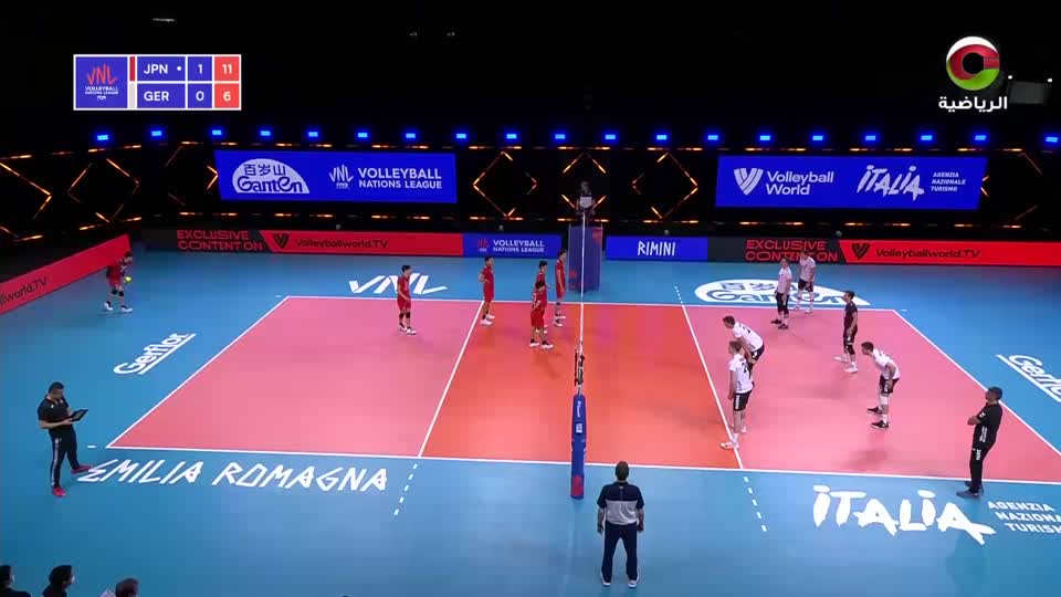 اليابان × ألمانيا - دوري الامم لكرة الطائرة 2020