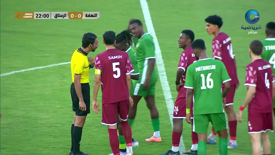 النهضة والرستاق الشوط الاول