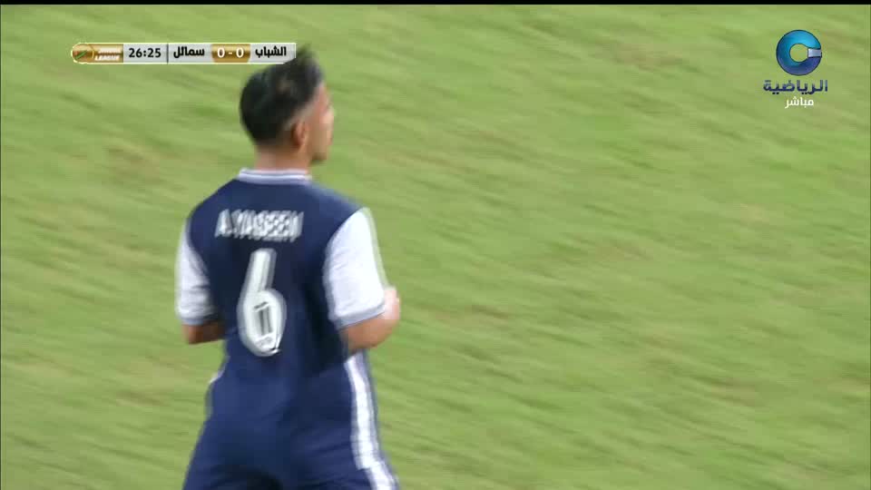 مباراة الشباب وسمائل الشوط الاول