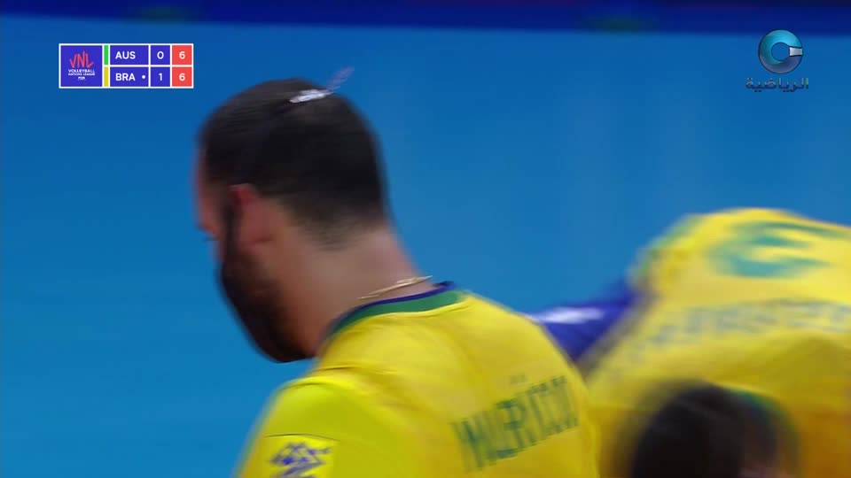 استراليا × البرازيل - دوري الامم لكرة الطائرة 2020