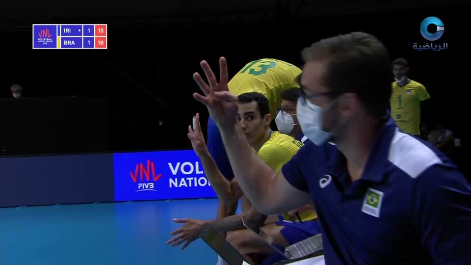 فرنسا × إيطاليا - دوري الامم لكرة الطائرة 2020