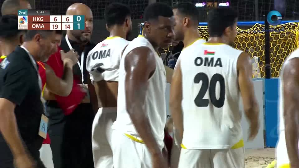 عمان × هونج كونج - البطولة الآسيوية العاشرة لكرة اليد الشاطئية - مسقط 2025