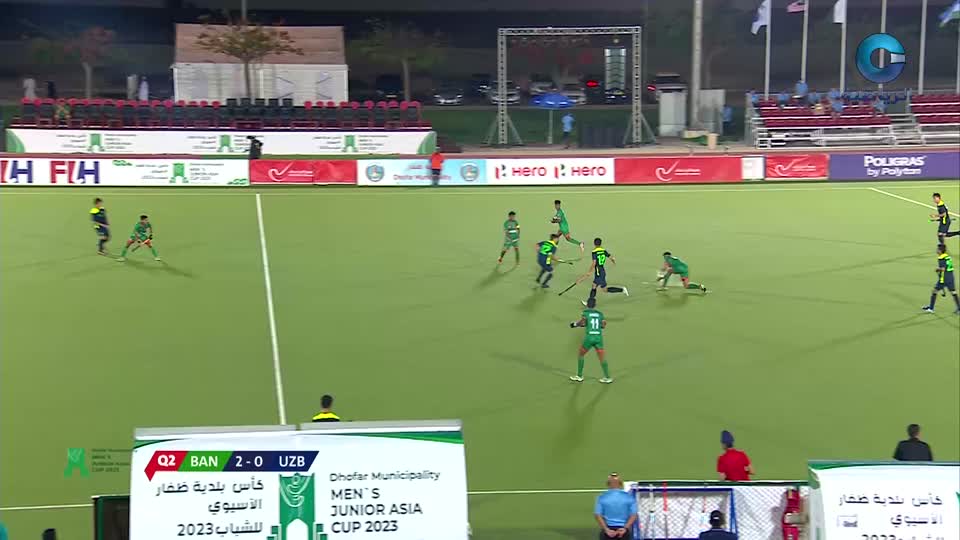 بنجلاديش × أوزباكستان - بطولة كأس آسيا للشباب للهوكي 2023