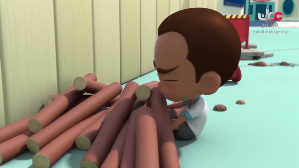 مسلسل الاطفال - فريق البحيرة الخضراء - الحلقة 35