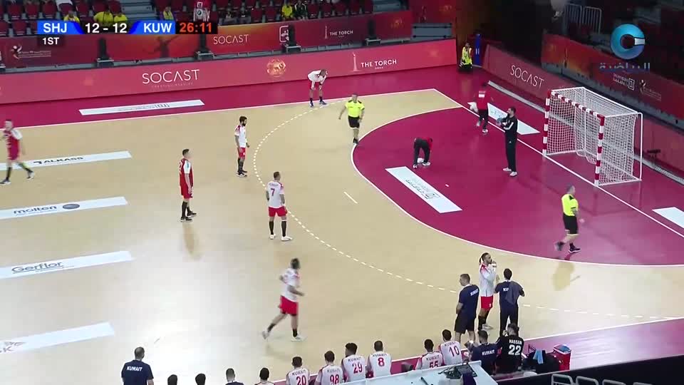الشارقة الإماراتي × الكويت الكويتي - البطولة الآسيوية الـ27 للأندية أبطال الدوري لكرة اليد 2024