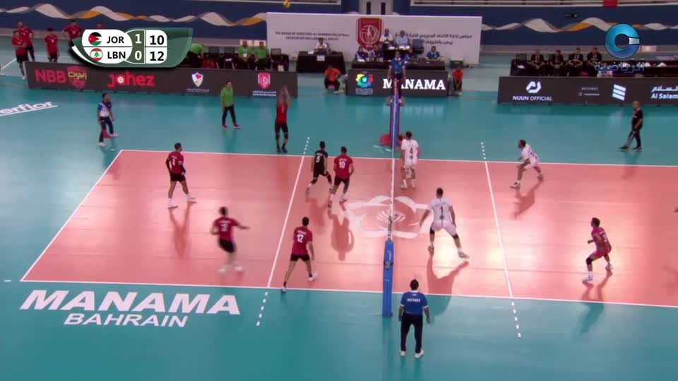لبنان × الأردن - بطولة غرب آسيا الأولى لمنتخبات الرجال للكرة الطائرة - البحرين 2025