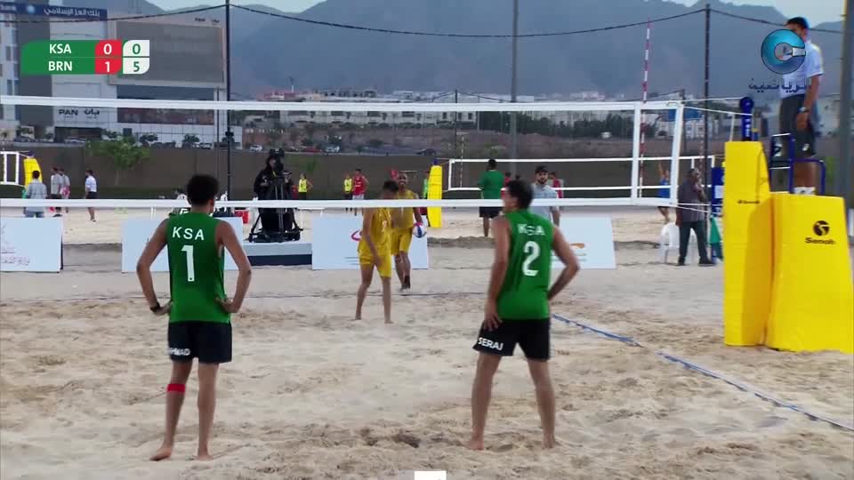 البطولة العربية ال30 للكرة الطائرة الشاطئية - مسقط 2025 - الحلقة 6