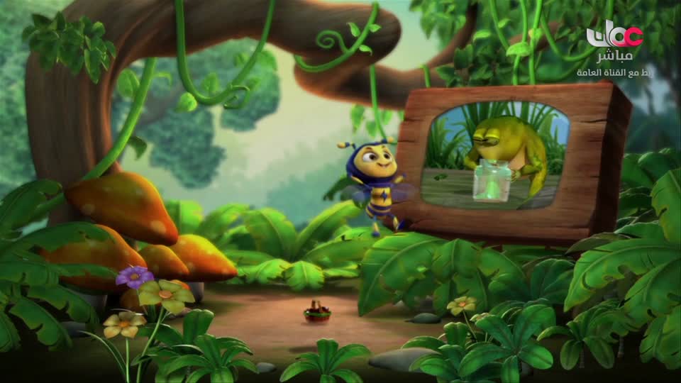 مسلسل الاطفال - فريق البحيرة الخضراء - الحلقة 40