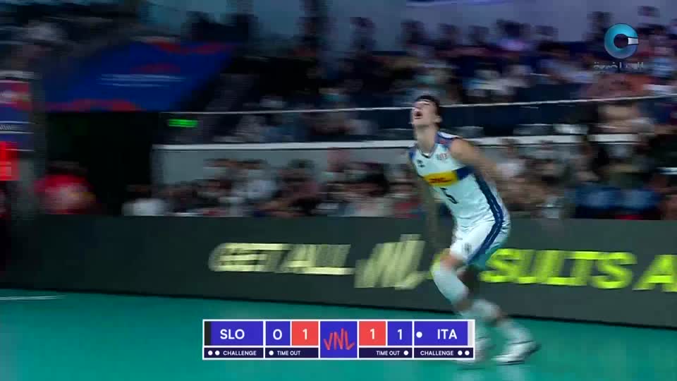 إيطاليا × سلوفينيا - دوري الأمم للكرة الطائرة 2022