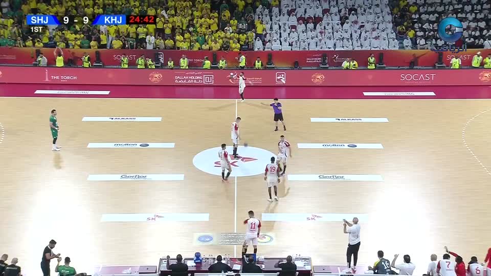 الشارقة الإماراتي × الخليج السعودي - البطولة الآسيوية الـ27 للأندية أبطال الدوري لكرة اليد 2024