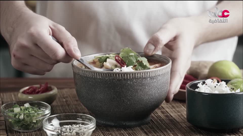 البرنامج الثقافي أرض ونار - تطور فن الطبخ - الحلقة 27