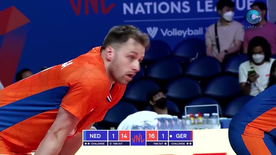 ألمانيا × هولندا - دوري الأمم للكرة الطائرة 2022