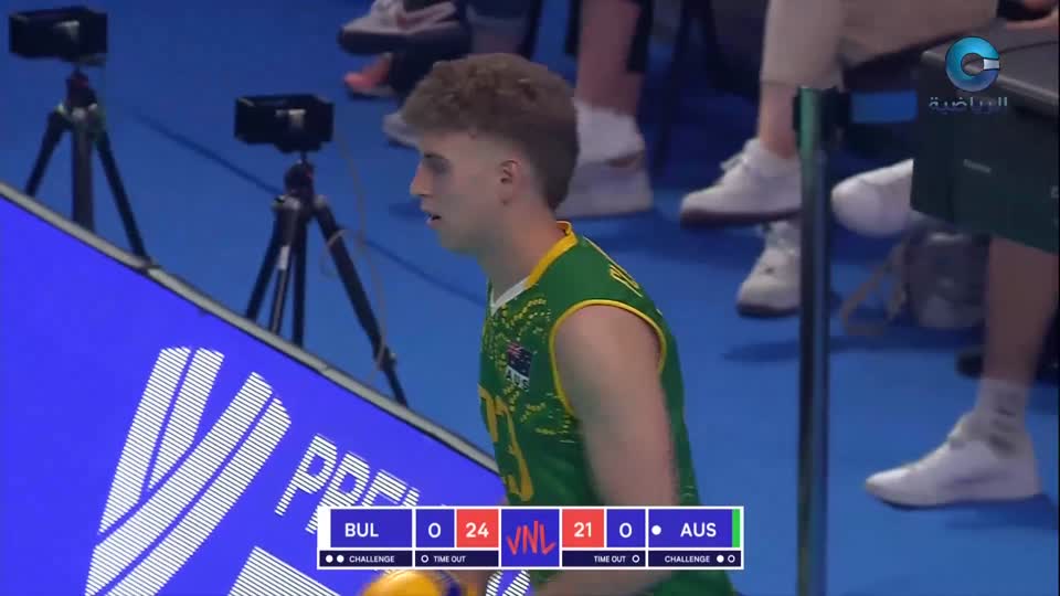 استراليا × بلغاريا - دوري الأمم للكرة الطائرة 2022