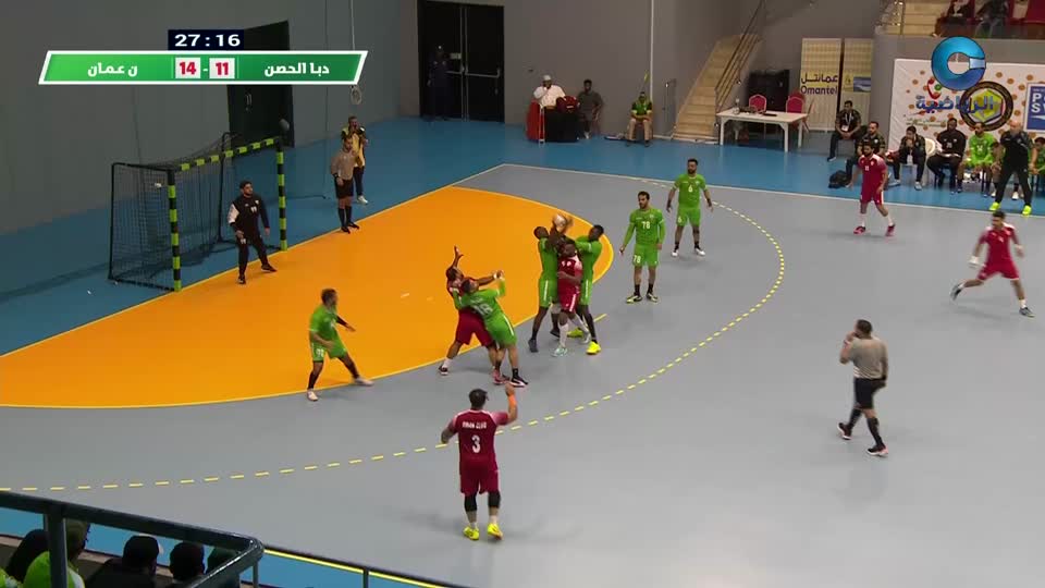 دبا الحصن × عمان - البطولة الخليجية الــ41 للأندية لكرة اليد 2025