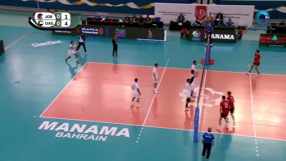 الأردن × الإمارات - بطولة غرب آسيا الأولى لمنتخبات الرجال للكرة الطائرة - 2025