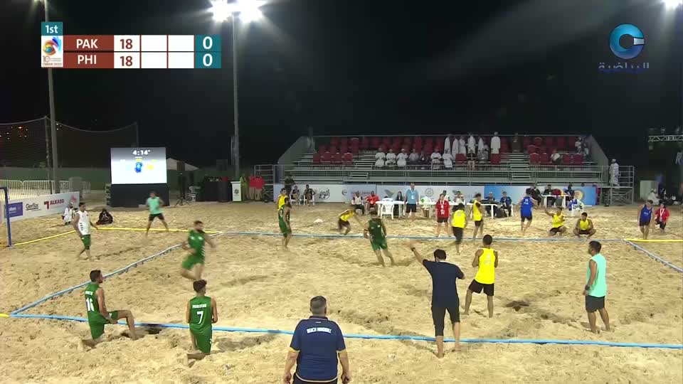 باكستان × الفلبين - البطولة الآسيوية العاشرة لكرة اليد الشاطئية - مسقط 2025