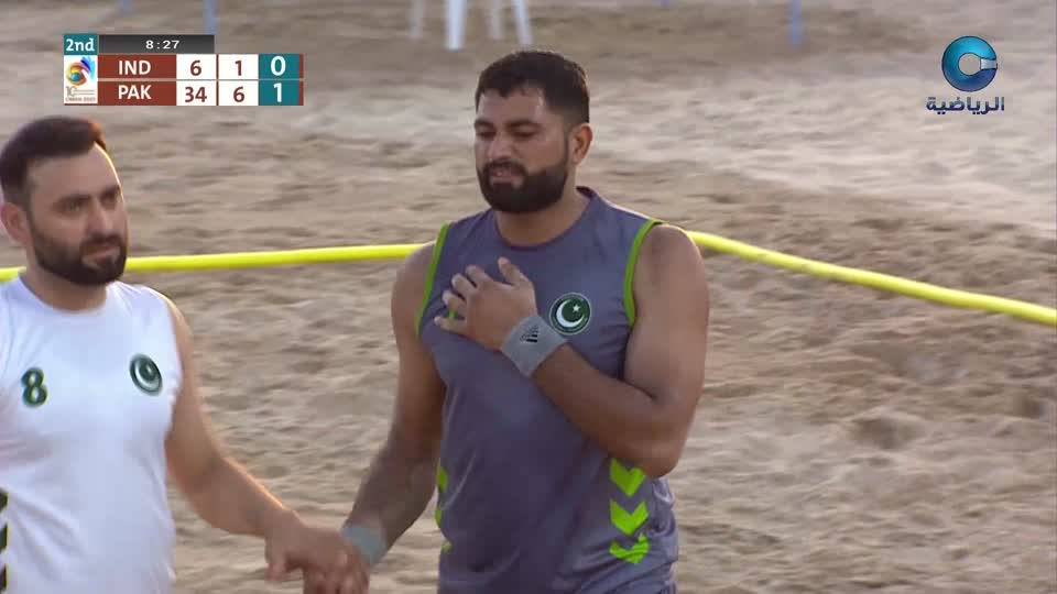 الهند × باكستان - البطولة الآسيوية العاشرة لكرة اليد الشاطئية - مسقط 2025