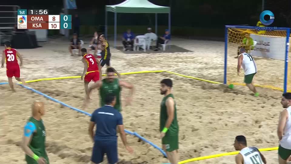عمان × السعودية - البطولة الآسيوية العاشرة لكرة اليد الشاطئية - مسقط 2025
