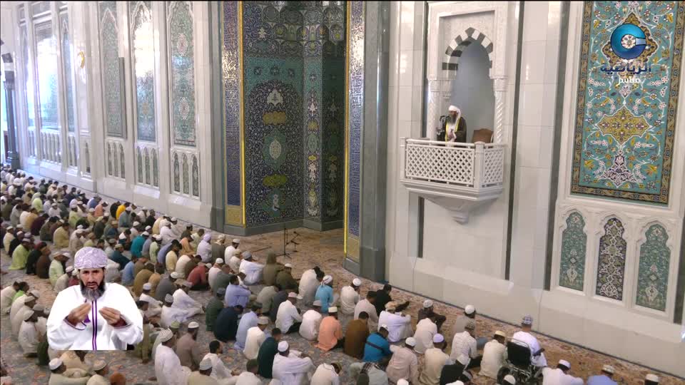 الفترة الدينية لنقل شعائر صلاة الحمعة المباركة