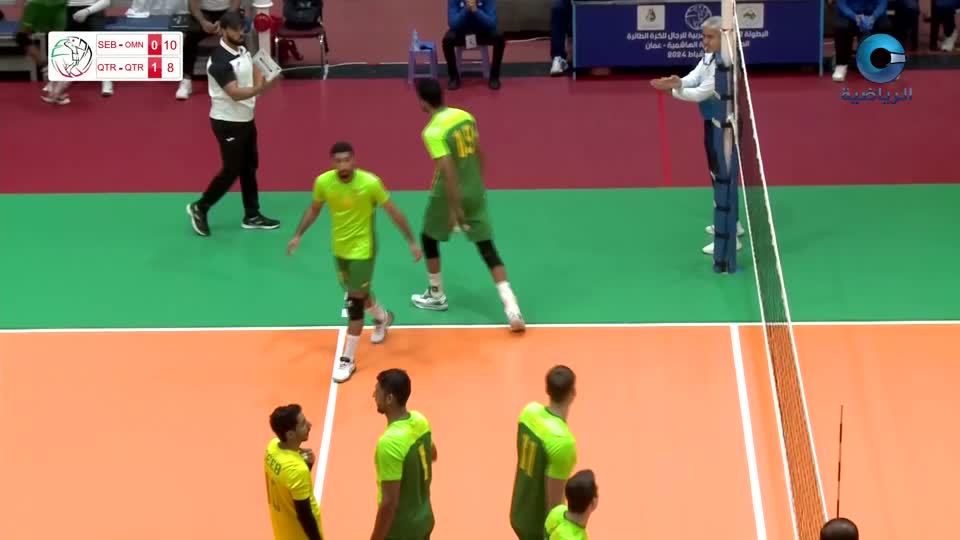 السيب × قطر القطري - البطولة العربية الــ 42 للأندية للكرة الطائرة 2024