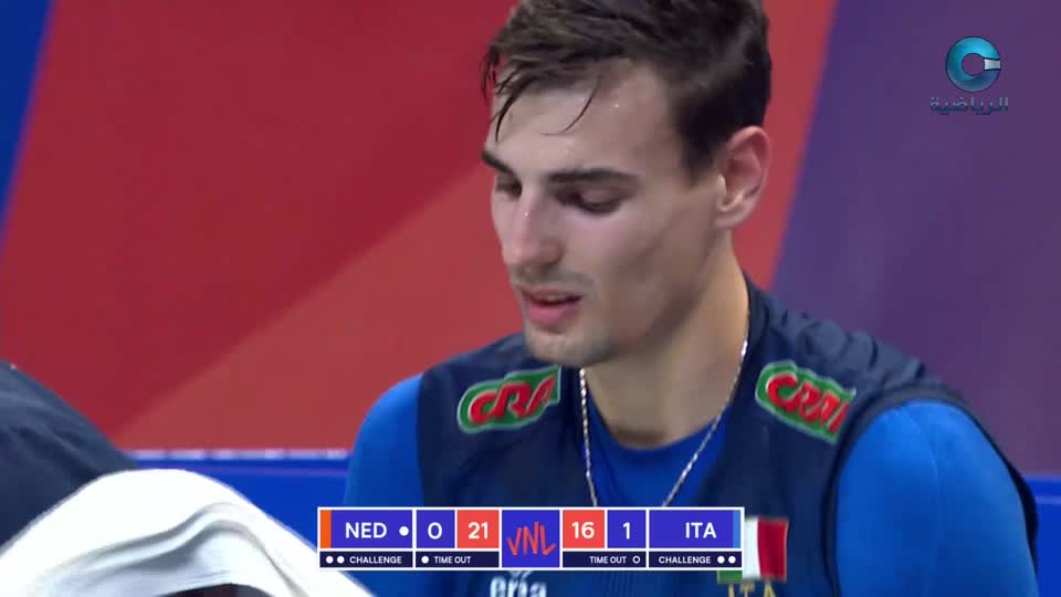 إيطاليا × هولندا - دوري الأمم للكرة الطائرة 2022