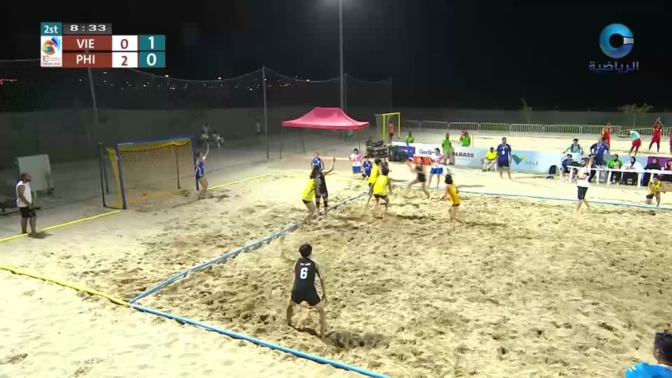 فيتنام × الفلبين ( نساء ) - البطولة الآسيوية العاشرة لكرة اليد الشاطئية - مسقط 2025