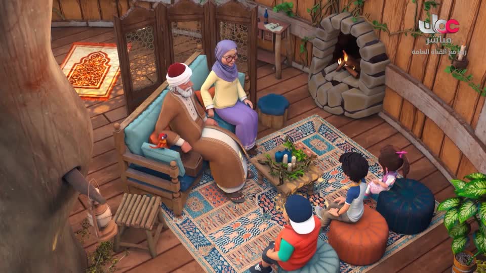 مسلسل الاطفال - الرحلة الى مكارم الاخلاق - الحلقة 6