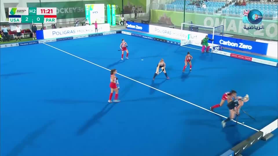 أمريكا × باراجواي - كأس العالم لخماسيات الهوكي - مسقط 2024