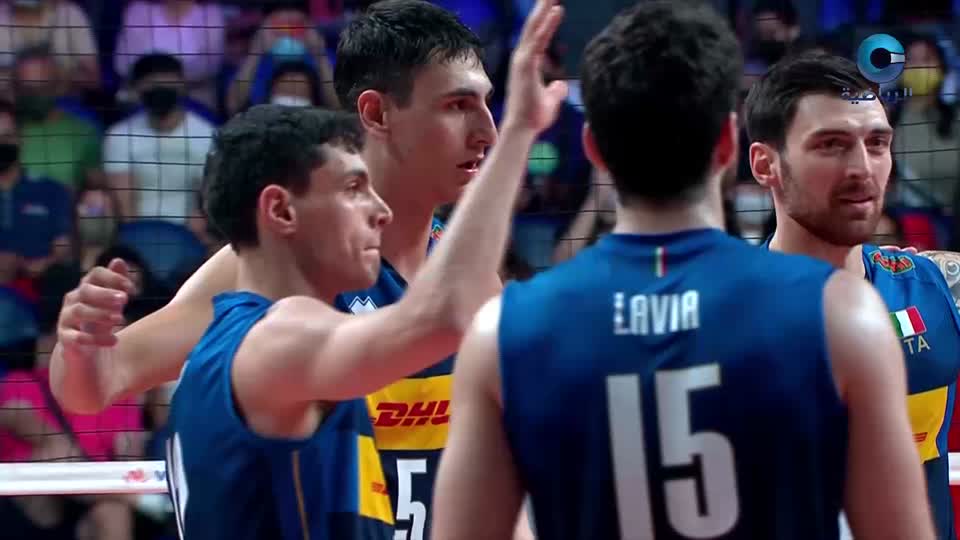 إيطاليا × الصين - دوري الأمم للكرة الطائرة 2022