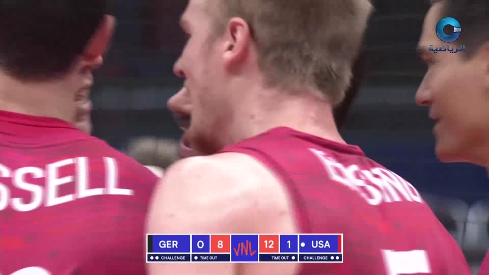 أمريكا × ألمانيا - دوري الأمم للكرة الطائرة 2022