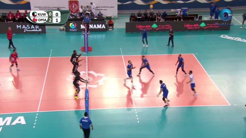 الكويت × عمان - بطولة غرب آسيا الأولى لمنتخبات الرجال للكرة الطائرة - البحرين 2025