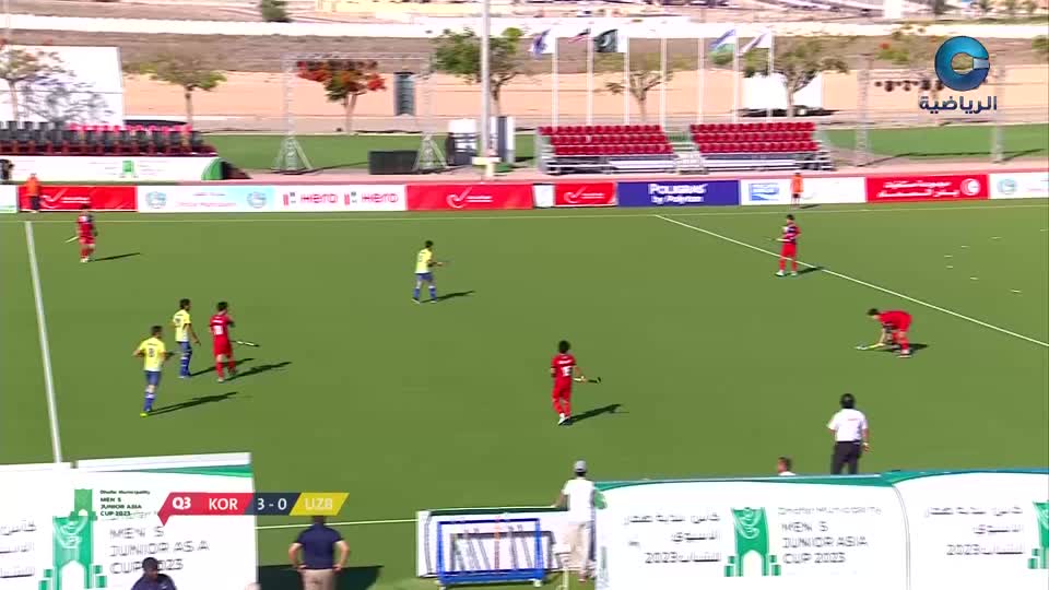 كوريا × أوزباكستان - بطولة كأس آسيا للشباب للهوكي 2023