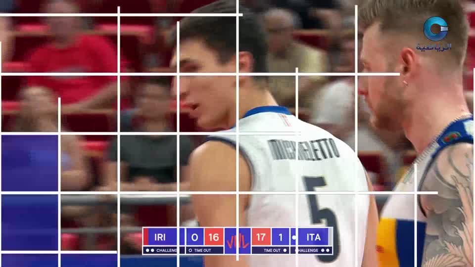 إيطاليا × إيران - دوري الأمم للكرة الطائرة 2022