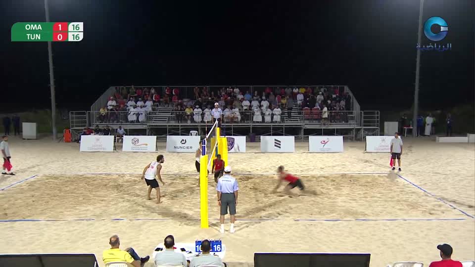 البطولة العربية ال30 للكرة الطائرة الشاطئية - مسقط 2025 - الحلقة 17
