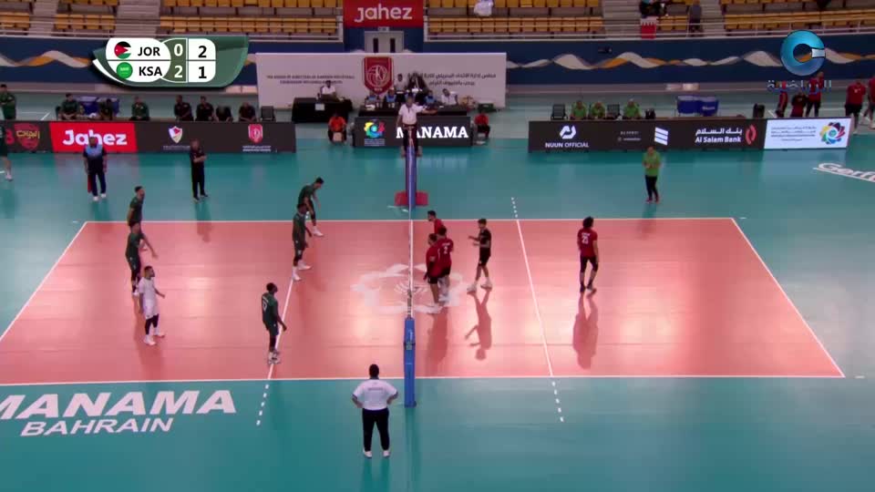 لبنان × الأردن - بطولة غرب آسيا الأولى لمنتخبات الرجال للكرة الطائرة - البحرين 2025