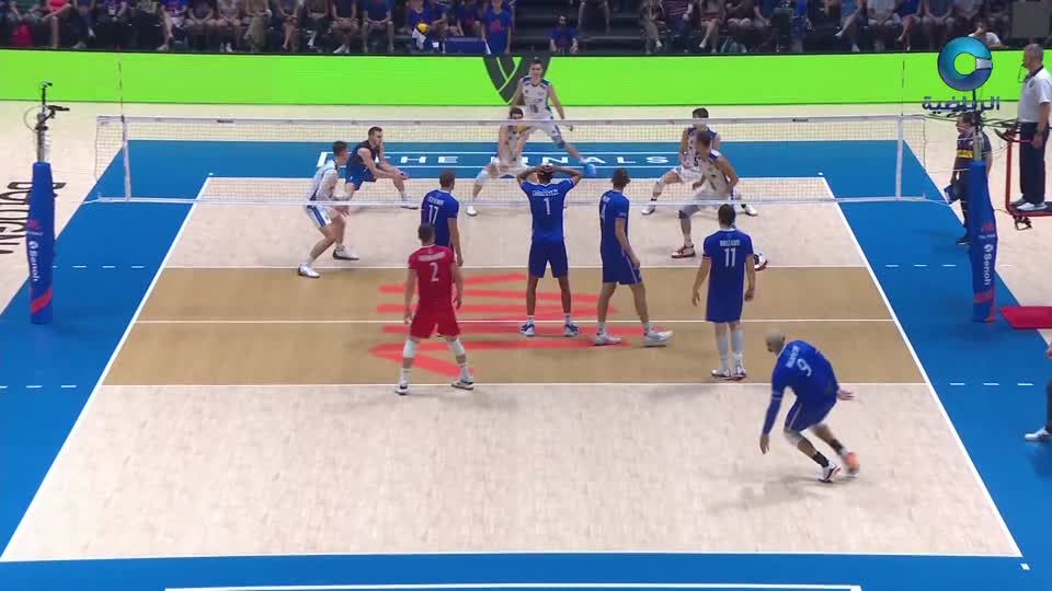 إيطاليا × فرنسا - دوري الأمم للكرة الطائرة 2022