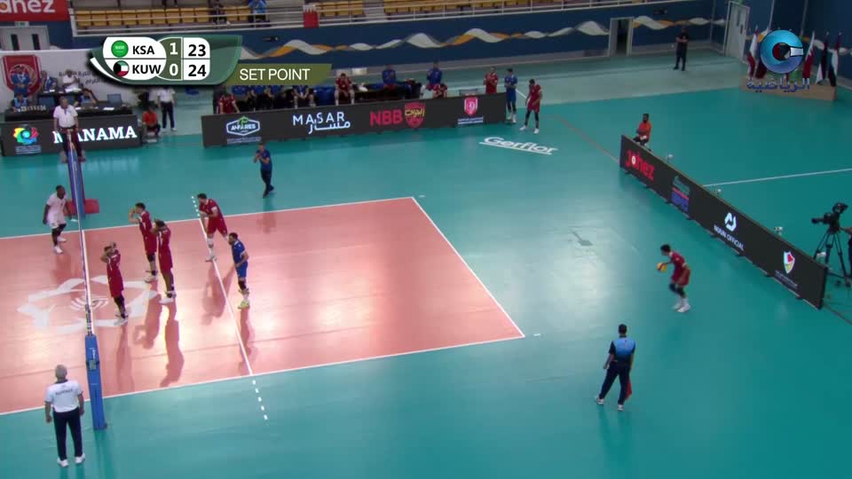 الكويت × السعودية - بطولة غرب آسيا الأولى لمنتخبات الرجال للكرة الطائرة - البحرين 2025