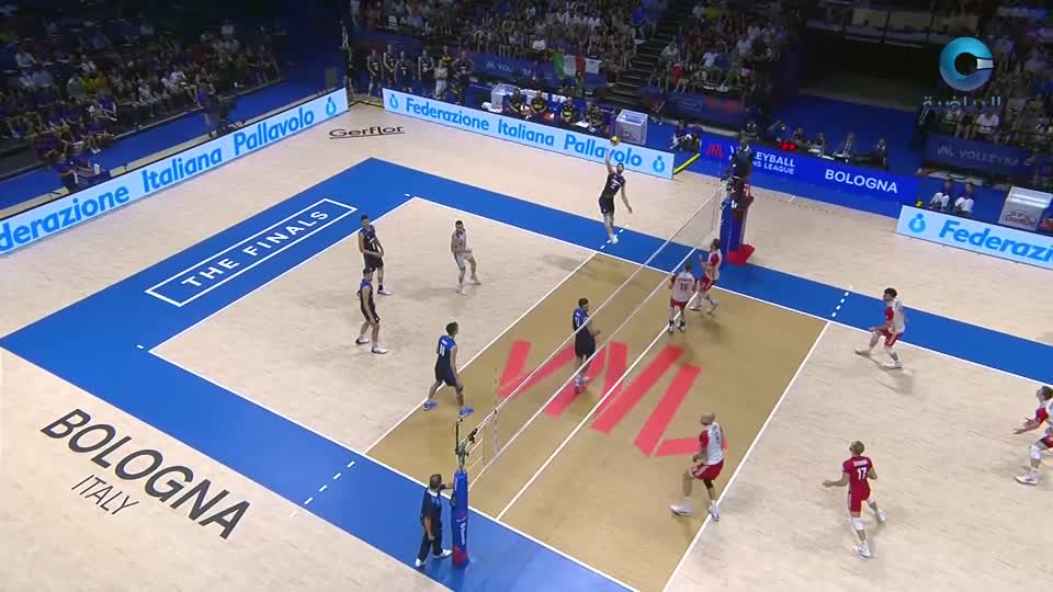 بولندا × إيطاليا - دوري الأمم للكرة الطائرة 2022