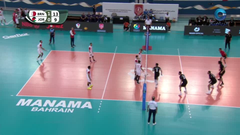 الأردن × البحرين - بطولة غرب آسيا الأولى لمنتخبات الرجال للكرة الطائرة - البحرين 2025