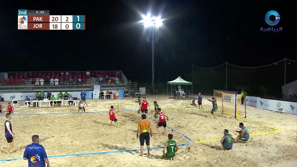 باكستان × الأردن - البطولة الآسيوية العاشرة لكرة اليد الشاطئية - مسقط 2025